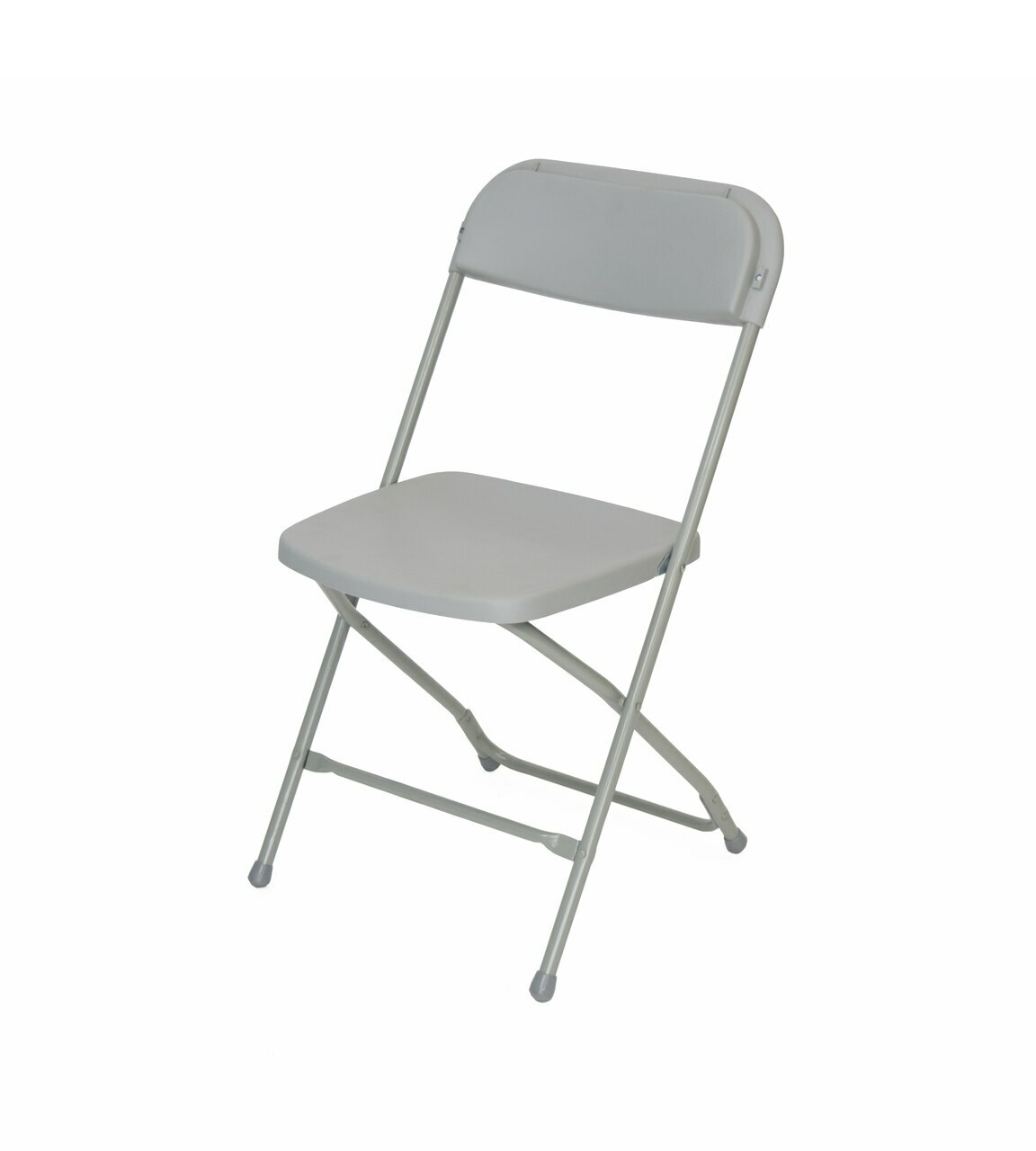 Grey folding chair